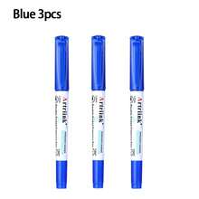 2/3/6pcs Double-Headed Frozen Marker Pens, Low-Temperature Storage Bag Marker, Black And Red Permanent Frozen Pens, Can Be Used For Cold Storage,Ice Bags, Food Bags, Glass, Refrigerators, Laboratory Marker Pens - Multicolor - View 10