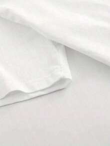 1 pieza de camiseta gráfica blanca para mujer 100% algodón - Estampado de taxi londinés y Big Ben, cuello redondo, manga corta, transpirable, informal, para atuendos casuales y fiestas de verano, lavable a máquina, camisetas para damas, ropa de fiesta, estampado estilo anime, tela duradera 180g 100% algodón. - Blanco - Ver 5