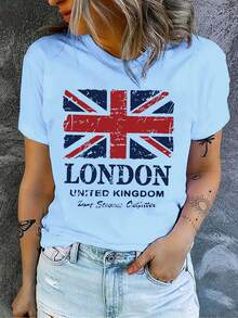 Camiseta de mujer para primavera y verano - Blanco - Ver 7