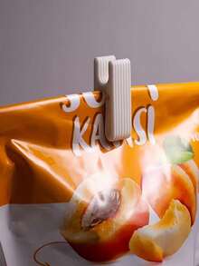 Mini Food Clips, Snack Bag Sealing Clips, Food Packaging Sealing Clips, Lightweight Kitchen Gadget - Multicolor - View 3