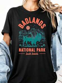 Badlands National Park Hiking And Camping In The Wilderness A-0 Breathable And Comfortable - 黑色 - 查看 3