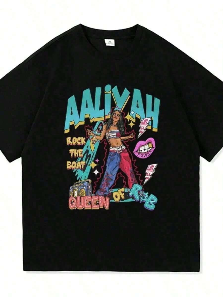 Women T-Shirts - Black 4 - View 1