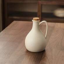 Quầy bar bằng gốm thô, nhà kiểu cổ điển, hũ giấm thương mại, lọ gia vị nửa nhà, lọ nước tương gia đình, đồ gốm Nhật Bản, hũ rượu kiểu Trung Quốc, hộp đựng dầu ăn. - Đồ đá - Xem 6