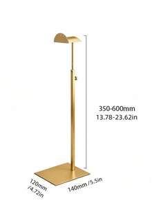 1pc Retractable Metal Handbag Hook, Desktop Display Stand, Bag & Jewelry Display Rack, Suitable For Closet, Boutique And Store - Multicolor - View 10