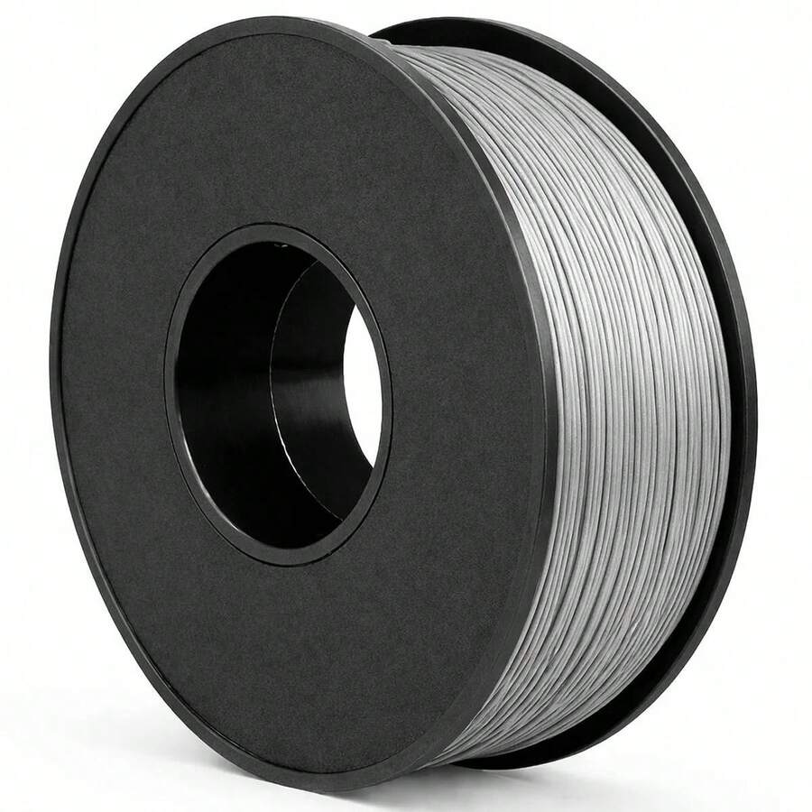 3D PLA Silver Filament - Masterprint 1Kg (1.75mm) PLA 22 - 查看 1