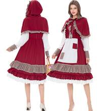 Fairytale Adult Little Red Riding Hood Costume, Ball Gown, Princess Dress, Cosplay Outfit For Performances - Little Red Riding Hood - View 3