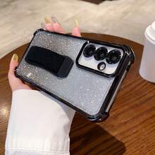 （关注店铺并领取商品即可获赠挂绳）1个电镀四角防摔手机壳，兼容红米Note 15/14/13/11 Pro、17 Pro Max/16 Pro Max/16 Pro/14 Pro Max/14 Pro/13 Pro Max/16、三星Galaxy S21 5G/S26 Ultra/S22/S22 Ultra/S23/S23 Ultra/S24/S24 Ultra 5G/A14/A33 5G/A53 5G/A54 5G/A52/A52s 5G/A15 5G/A13 4G/A22 4G/A22 5G/A34/A23 5G/S25/S25 Ultra，支持无线充电。1个电镀磁吸支架防摔手机壳，兼容15 Pro。 Max/16 Pro Max/16 Pro/14 - 黑色 - 查看 3