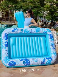 4-In-1 Inflatable Sun Lounger - Sunbathing Pool, Floating Pool Bed, Leisure Floating Toy, Water-Filled Sun Bed Mat, Adult Inflatable - Inflatable Flotation Device - View 11