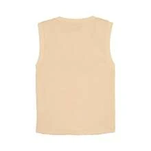 Puma Áo dệt kim cổ tròn không tay dáng casual dành cho nữ, thích hợp mùa xuân/hè. - Quả đào - Xem 2