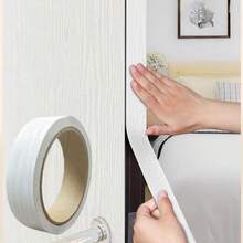 1pc 10m/393.7in Wood Grain Edge Banding Tape, Thickened PVC Edge Trim, Self-Adhesive Wood Board Edge Decorative Strip - C - View 11