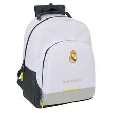 Real Madrid 皇家馬德里幼兒園背包，25/26 碼套裝，可適配拉桿箱（不含拉桿箱），主隔層帶拉鍊，帶證件卡槽，頂部提手，兒童尺寸，1 英寸加固底部 - 免費送貨 ✅ 西班牙大陸 24/48 小時送達 - 選項7 - 查看 2
