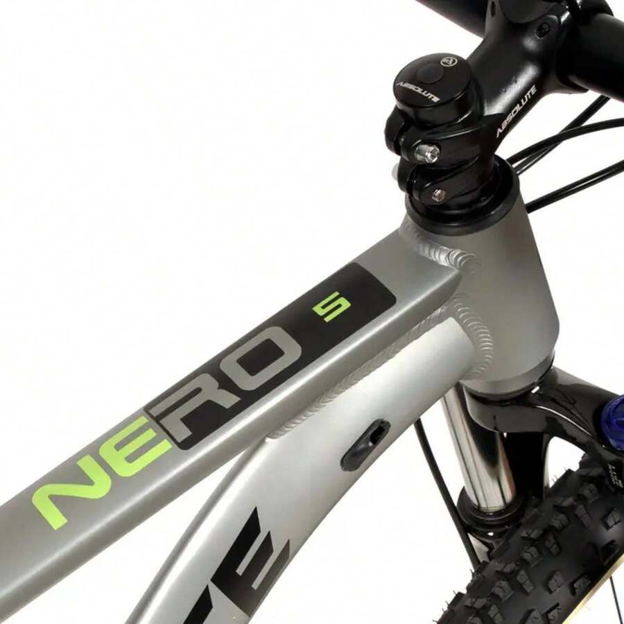 29" Absolute MTB Bike, 12-Speed, Hydraulic Brakes, Suspension Lockout, Matte Green Color, Frame Size 21 - Matte Gray - View 1