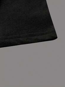 Camiseta de Manga Corta para Mujer - Moda de Verano, Cómoda, Transpirable, Cuello Redondo, Estilo Casual - Fácil de Lavar y Cuidar para Uso Diario - Negro - Ver 6