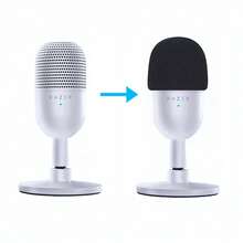 Seiren V3 Mini Professional Microphone Foam Windscreen - For Seiren V3 Mini USB Streaming Microphone, Maximizes Reduction Of Plosive Sounds - one-size - View 1