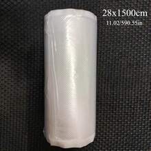 1500cm (590.55in) 超長食品包裝袋捲 - PE+PA 材質，真空密封袋可優化廚房儲存與保鮮，適合魚類、鮭魚、肉類、水果與蔬菜，真空密封 | 廚房必需品 | 耐用 PE+PA 材質 - 彩色 - 查看 12
