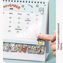 150pcs Transparent Self-Adhesive Memo Notes, Suitable For Tracing, Proofreading And Note-Taking, Great For School And Office - Provided In S, M And L Sizes - 150 Sheets (L-50 Sheets + M-50 Sheets + S-50 Sheets) - View 6