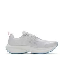 XTEP Men's Running Shoes One-Piece Outdoor Casual Shoes, Lightweight & Comfortable Sports Shoes 875219110069 Classic White/Neon Pink - 875219110069 Classic White/Fluorescent Cherry Pink - View 2