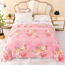 A Warm Floral Patterned Fleece Blanket, Soft And Durable Shawl Blanket, Suitable For Sofa, Bedroom, Living Room, Nap Blanket, And Usable In All Seasons. - Multicolor - View 6