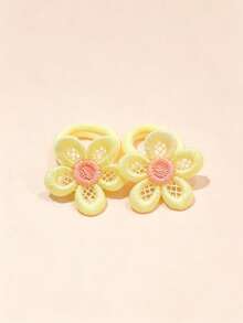 50pcs Baby Hair Ties, Random Color - Multicolor - View 9
