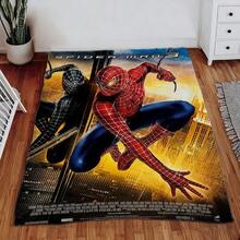 1pc S-Pider-Man Print Blanket,Retro Cartoon Style Throw Blanket,Cartoon Character Printed Blanket,All-Season Universal Nap Blanket,Character Home Decor Blanket,Modern Fashion Gift Suitable For Home Bedroom Bed Sofa Office Lunch Break Cover Picnic Blanket - Nhiều màu - Xem 3