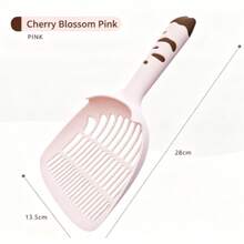 1 cái xẻng xúc cát vệ sinh cho mèo cỡ lớn 3 trong 1, xẻng xúc khoai tây chiên/đậu phụ, dụng cụ dọn dẹp khay vệ sinh cho mèo, xẻng nhựa xúc cát vệ sinh cho mèo có tay cầm hình chân mèo dễ thương, dụng cụ thu gom chất thải thú cưng chuyên nghiệp. - Nhiều màu - Xem 8