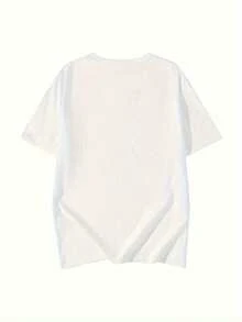 Camisetas Vintage de Calidad Premium: Elegantes Camisetas de Manga Corta para Niñas Pequeñas, Blancas, de Verano, Versátiles, Holgadas, Bonitas, 100% Algodón Vintage. - Blanco - Ver 6