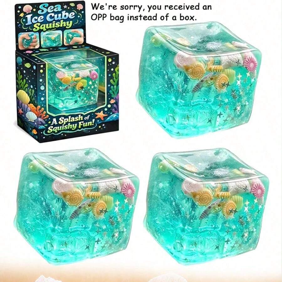 1 Peça Decoração de Mesa 3D Toque Macio de Desenho Animado de Concha, Brinquedo de Aperto para Alívio de Estresse, Brinquedo Fidget com Tema Oceânico, Coleção Pessoal ou Presente de Aniversário de Festa, Prêmio Escolar, Presente de Natal
