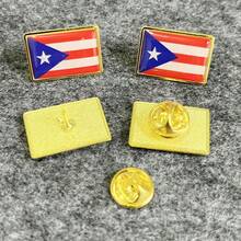 5枚金属和树脂材质的世界各国国旗徽章，包括国旗形状和金属奖章徽章，适合庆祝活动和日常装饰。 - 彩色 - 查看 26
