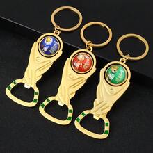 3件套多功能开瓶器钥匙扣，金属吊坠开瓶器，啤酒开瓶器配件，创意礼品，便携式啤酒开瓶器，包包装饰 - 鑰匙扣 - 查看 2