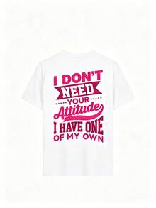Camiseta para mujer estilo campus retro Los Ángeles 1993, corte normal cómodo, diseño desgastado vintage , manga corta fresca ideal para verano, look casual juvenil en color negro perfecto para uso diario y sali X9K9 - Blanco - Ver 5