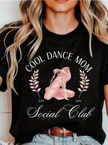 Casual Mia Dance Mom Cial Club Dance Mom, Mia Cial Club Dance Mom, Regalo De Mamá Bailarina, Mia De Mamá Bailarina, Mia De Bailarina Para Mamá, Mamá De BalletFashion - Negro - Ver 7