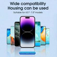 1pc Magnetic Car Phone Holder, Adhesive Dashboard Mount, 360 Degree Rotatable Car Phone Stand - A - View 8