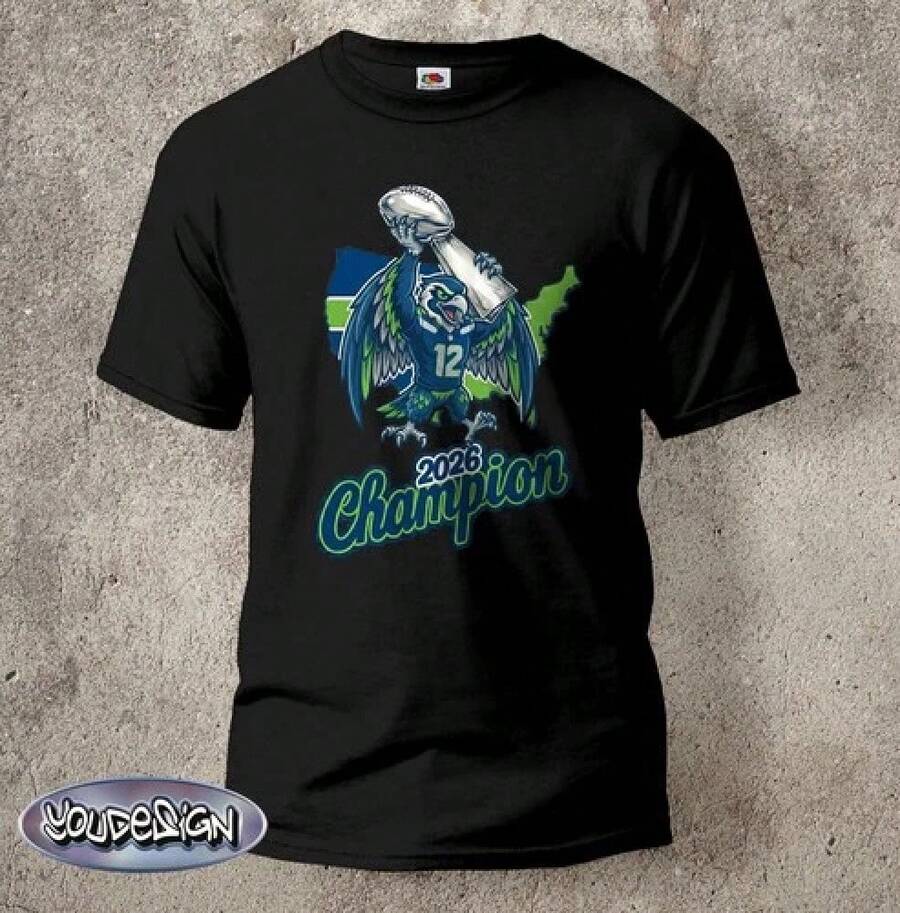 2026 Champions Fischadler Seattle American Football Jersey, 2026 World Cup Album, Men's Black Jerseys, Discount, 2026 World Cup - 黑色 - 查看 1