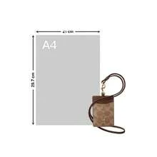 Coach Printed Women's Wallet Cardholder - 棕黃色/褐色 CZ285IMXHE - 查看 7