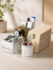 3pcs Flocked Eyelash Storage Boxes, Desktop Organizer, Multi-Functional Eyelash Storage Display Box, Transparent Visible Eyelash Storage Box, Eyelash Storage Box, Jewelry Box, Storage Bag, Makeup Brush Storage Box, Makeup Brush Storage Box, Perfume Storage Box, Makeup Bag, Women's Gift, Christmas Gift, Women's Premium Gift (Plastic Products May Have Slight Defects By Default) - Clear - View 4