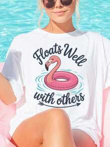 Women T-Shirts - White - View 1
