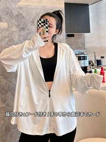 Women Coats - White [High-quality Sun Protection Suit] - View 11