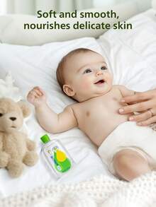 200ml CROCO Baby Moisturizing Oil, Smooth And Soothing, Absorbs Well, Relieves Skin Tightness, Nourishes Soft Skin, Suitable For Whole Body Care All Year Round - 200ml Baby Oil - View 2