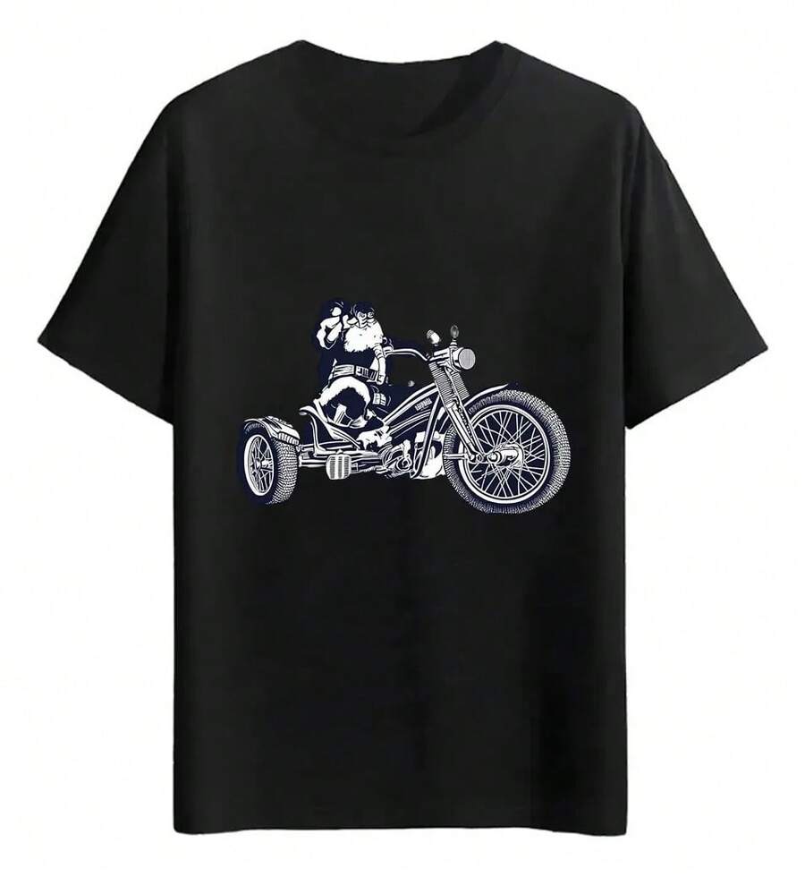 Playeras Motocicleta De Tres Ruedas Estilo Vintage Makeup bag Beach towel Decoración para el hogar Alfombra baño Bathroom accessories Dispensador de jabón - Negro - Ver 1