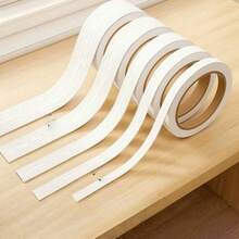 1pc 10m/393.7in Wood Grain Edge Banding Tape, Thickened PVC Edge Trim, Self-Adhesive Wood Board Edge Decorative Strip - C - View 2
