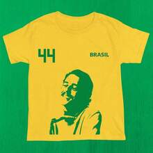 Brazilian Popular Music (MPB) Classics T-Shirt, Fan Style, 100% Cotton, Premium Print - Màu vàng - Chico Buarque - Xem 3