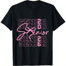 Orgulloso Abuelo de un Graduado de 2026, Camiseta para Familia Graduada de 2026, Ropa Cómoda para el Hogar, Moda Diaria, Ropa para Fiestas, Estilo Unisex, Camiseta de Regalo, Tallas S - XXXXL, Negra - Negro 14 - Ver 7