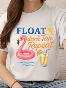 Women T-Shirts - White - View 8
