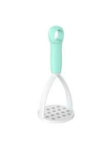 Machacador manual de patatas, procesador de alimentos para bebés, herramienta de cocina para hacer puré de batata, patata, regalo ideal para mamás y bebés, excelente para regalos de baby shower y fiestas de revelación de género - Multicolor 2 - Ver 5