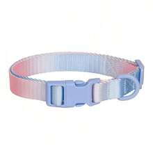 Vòng cổ cho chó bằng nylon có thể điều chỉnh, kiểu dáng thời trang phối màu gradient, phù hợp cho chó nhỏ, vừa và lớn. - Nhiều màu - Xem 4