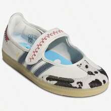 Adidas Samba Jane White Black Gum Women's JR1402 | Retro Heritage Style, Timeless Silhouette - 彩色 - 查看 3