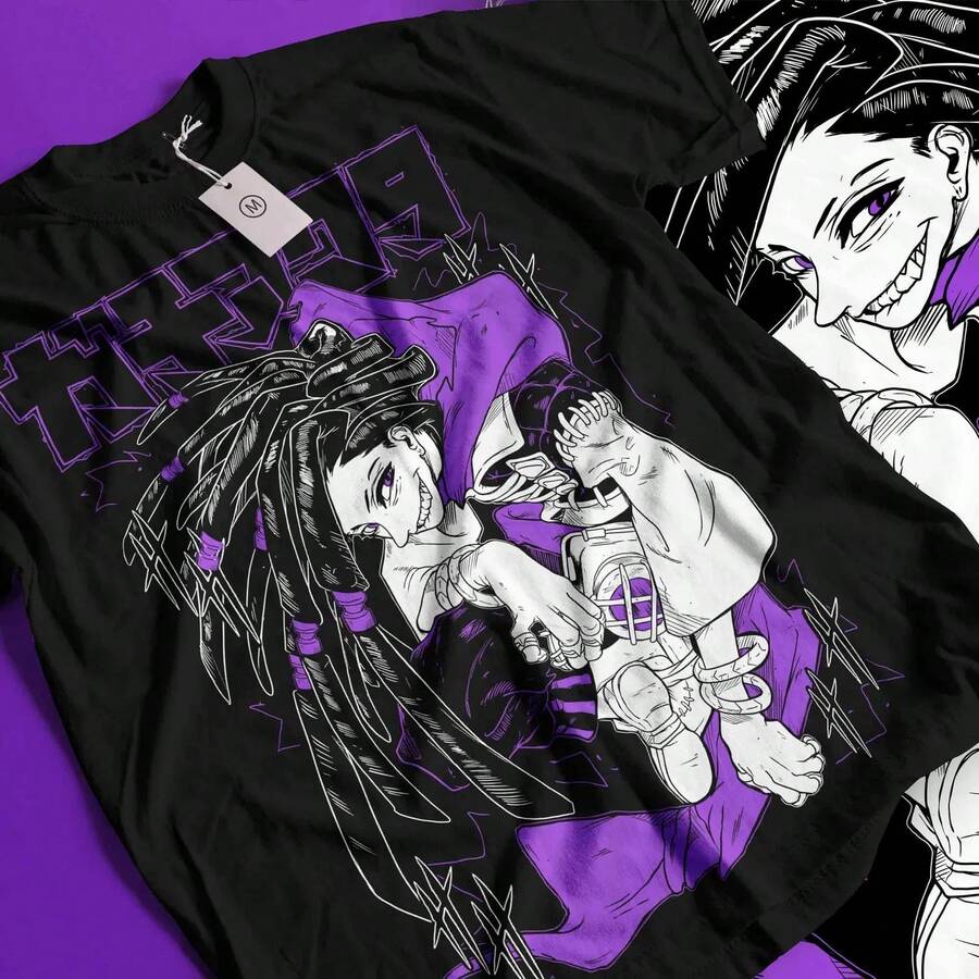 Unisex Fire Style _ Streetwear _ Japan Style _ Unisex _ 100% Cotton-1 Camiseta 100% Algodón Unisex - Playera Casual Premium de Corte Cómodo - Negro - Ver 1