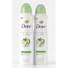 Dove Advanced Care Antiperspirant Deodorant Dry Spray Cucumber & Green Tea 3.8 Oz - 2 Pcs - 查看 1