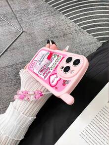 1 chiếc ốp lưng điện thoại chống rơi in chữ trái tim màu hồng cá nhân hóa "Anh trai lớn", thích hợp cho điện thoại 15 inch, ốp mềm chống rơi kèm vòng tay hạt cườm, tương thích với iPhone 17pro/17Air/17/17promax 16/11/16pro/16plus/16promax/16e/15Promax/13/14/12/XS/XR/7G/8P3, ốp lưng mềm chống rơi P12 XS, ốp bảo vệ điện thoại. - Nhiều màu - Xem 6