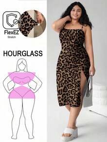 Vestido largo de mujer talla grande con estampado de lunares, tirantes finos, para playa, atuendo primaveral, fiesta de vacaciones, vestido hawaiano, vestido casual de mujer, vestido largo casual con espalda abierta, estampado floral y bajo con a - Multicolor - Ver 4